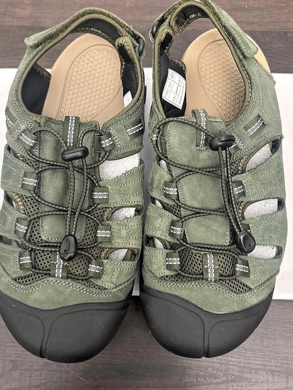 KONMED Men's Green Sandals EU 43.5 Like New